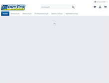 Tablet Screenshot of drypro.de